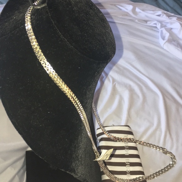 Henri Bendel Sterling Silver Long Mixed Chain - Picture 8 of 8